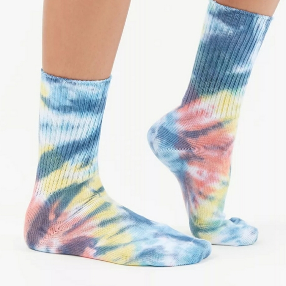 Urban Outfitters tie dye crew socks - Picture 2 of 5
